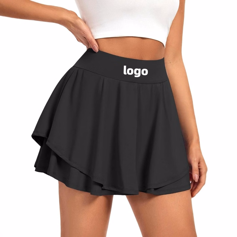 High Waisted Pleated Tennis Skirt