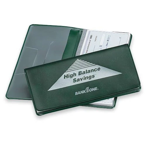 Heat Sealed Checkbook Cover (Made in USA) 1