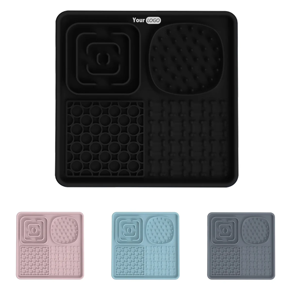 Silicone Square Pet Licking Mat 1