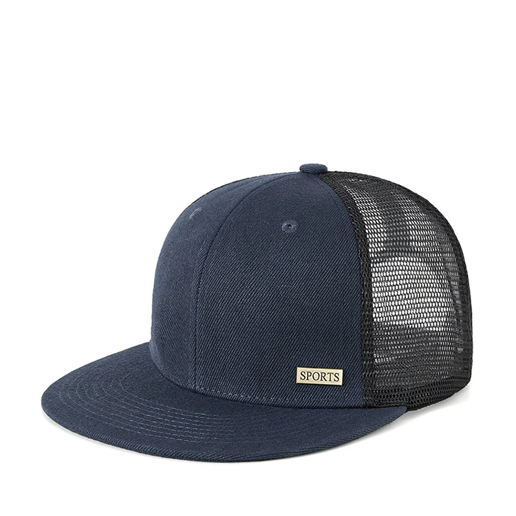 Flat Mesh Back Hip Hop Hat 1