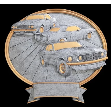 8" Muscle Car Legend Plate 1