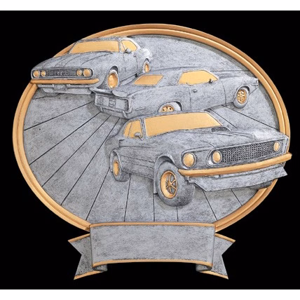 8" Muscle Car Legend Plate