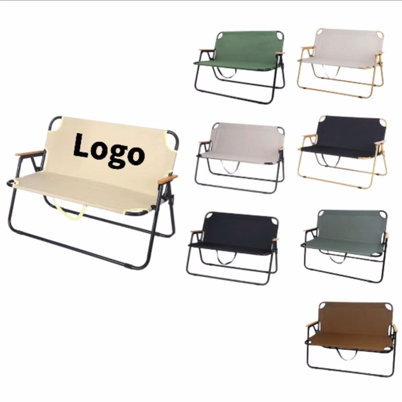 Foldable Double - Seater Chair for Outdoor Gatherings