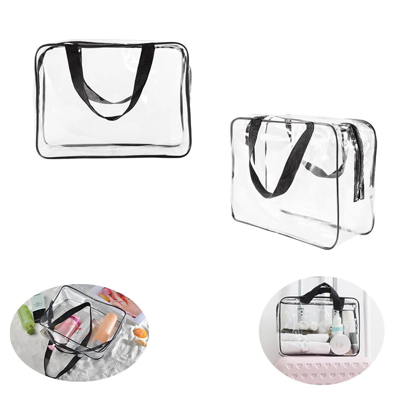 Large Size PVC Clear Cosmetic Bag 1