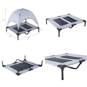 Raised Mesh Cot Cooling Dog Bed 1