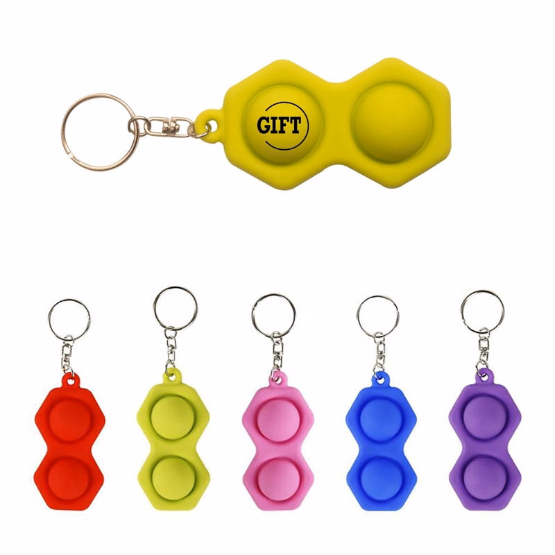 Personalized Eco-Friendly Bubble Keychain