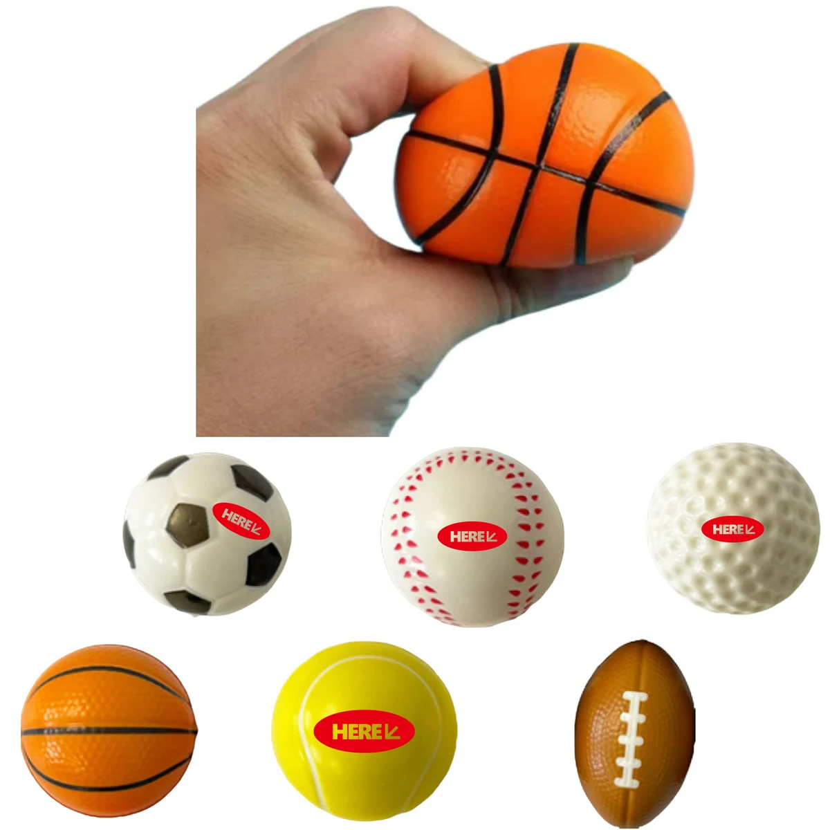 Soccer-Themed Stress Ball 1