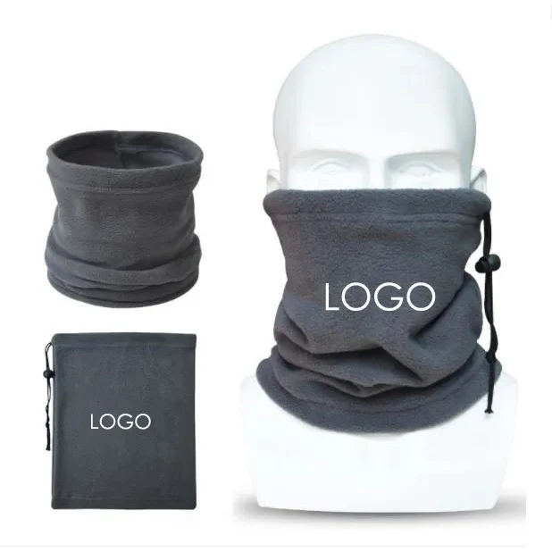 Polar Fleece Multi-Functional Neck Warmer Scarf 1