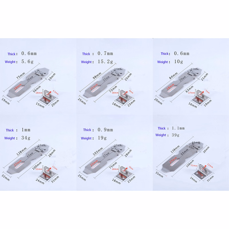 Hasp Stainless Steel Anti Theft Door Lock