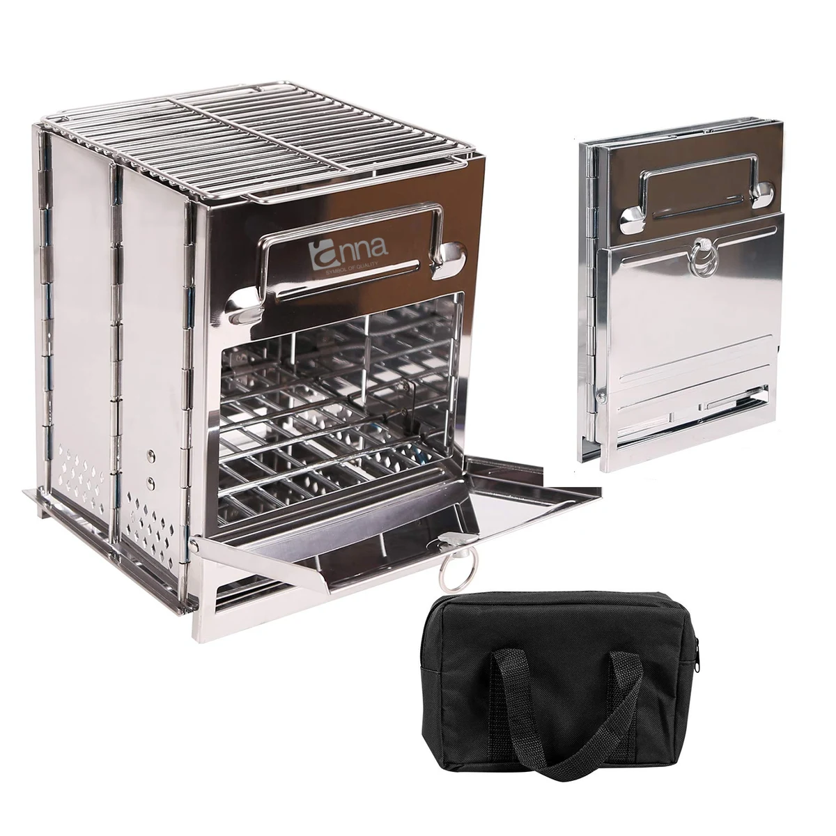 Portable Folding Camping Wood Stove 1
