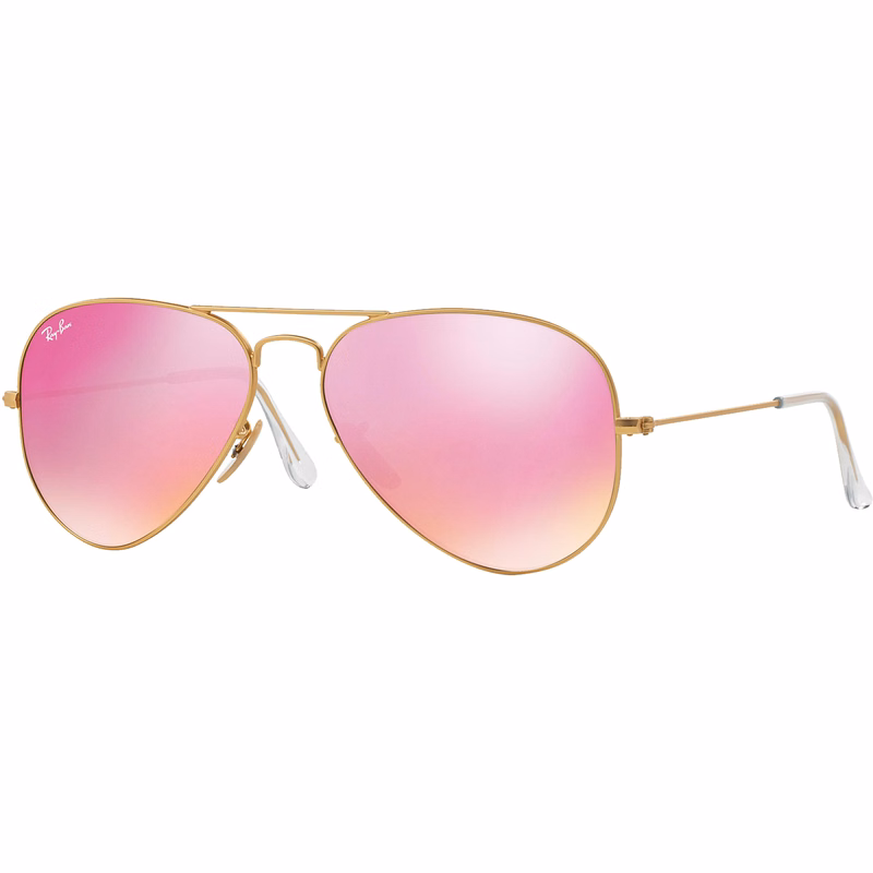Aviator Sunglasses: Cyclamen Flash 58/14/135