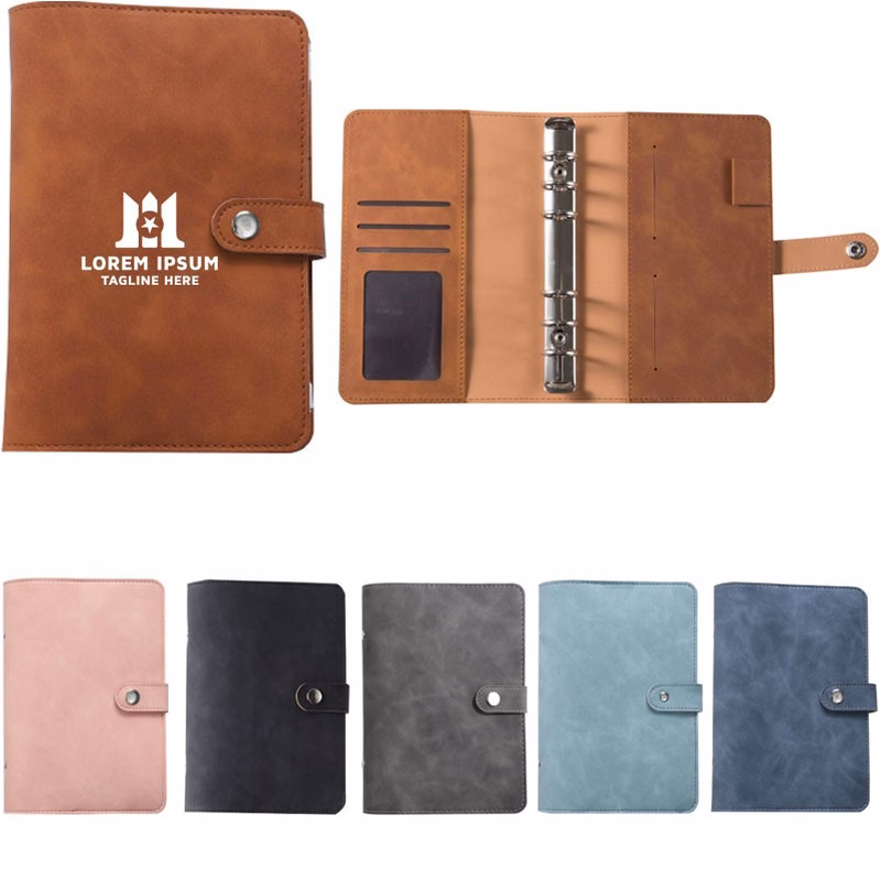 Pu Leather Multifunctional Binder Organizer