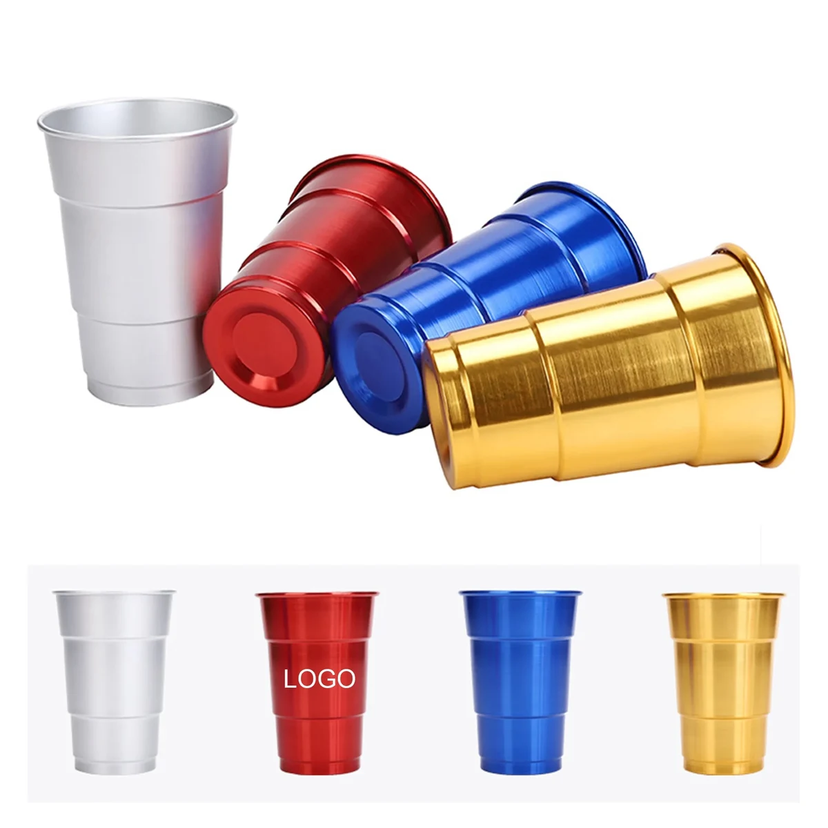 MOQ 50 Outdoor Aluminum Cup 1
