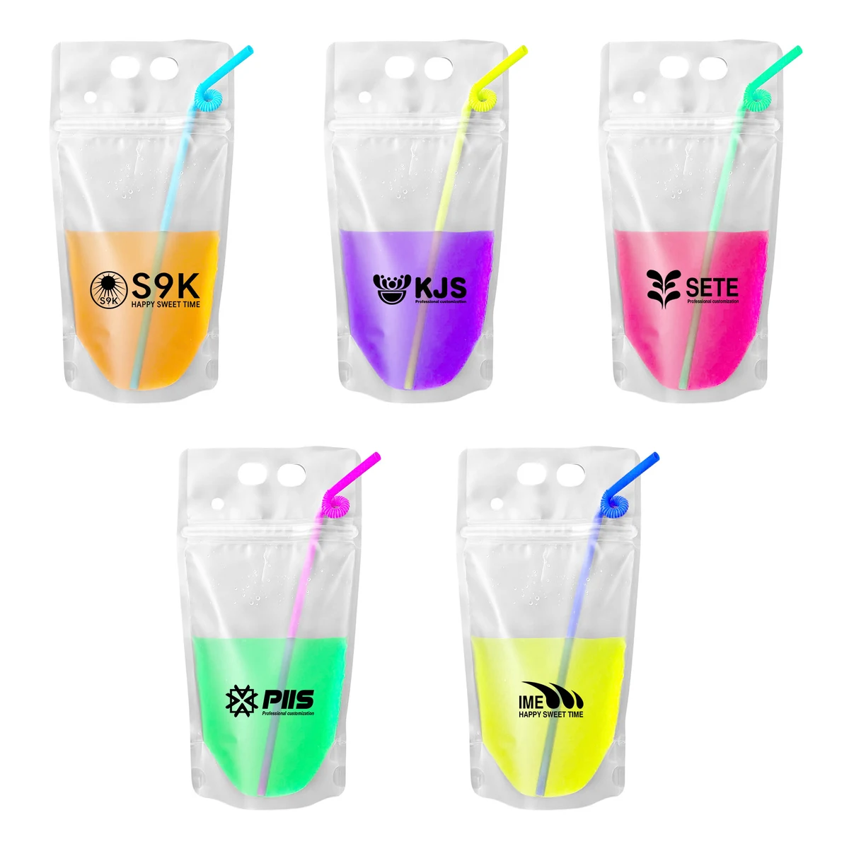 Juice Pouch With Straw 1