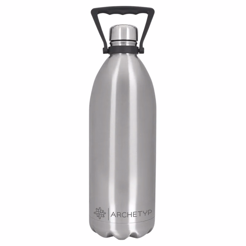 Insulated Stainless Steel Wine Growler with Handle (60oz)