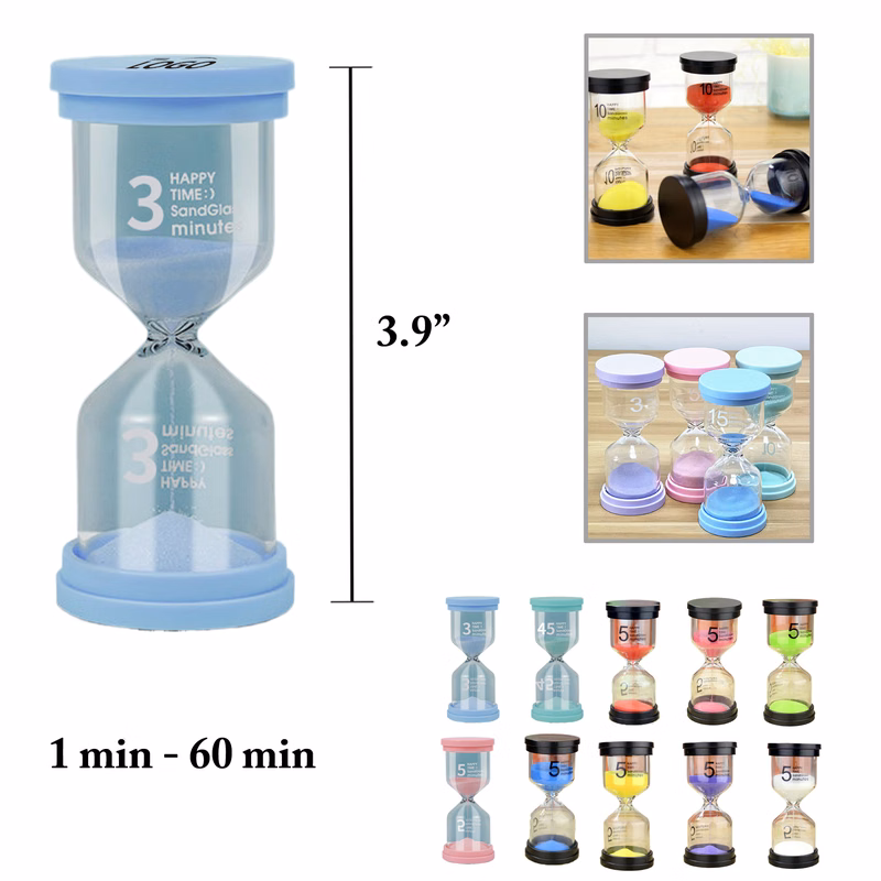 MOQ50 Creative Sand Timer Hourglass Gift