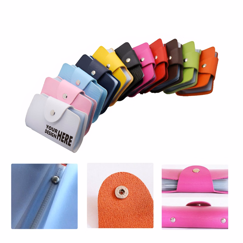 MOQ50 Blocking Card Holder Wallet With Custom Logo