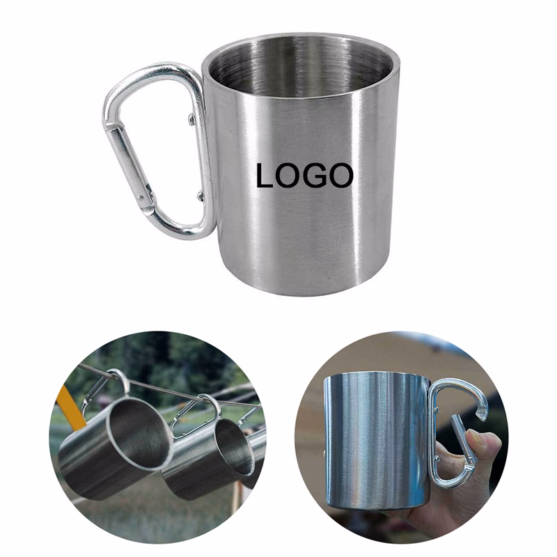 200ml Camping Cup With Carabiner
