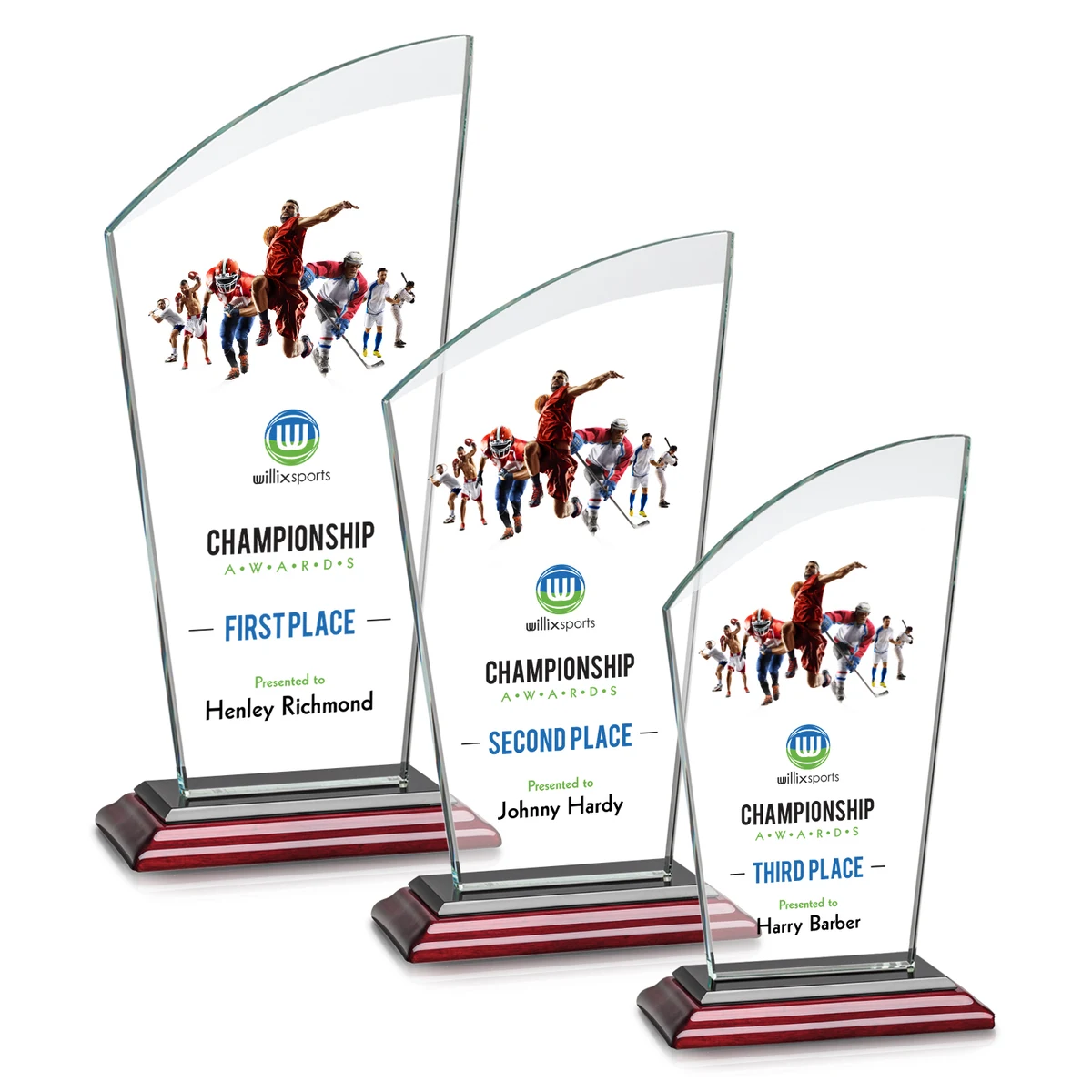Tomkins VividPrint™ Award - Rosewood 1