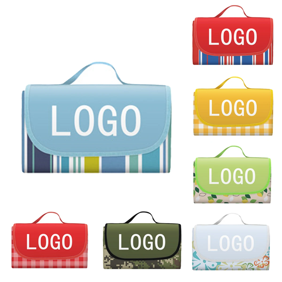 Full Color Picnic Blanket MOQ50 1