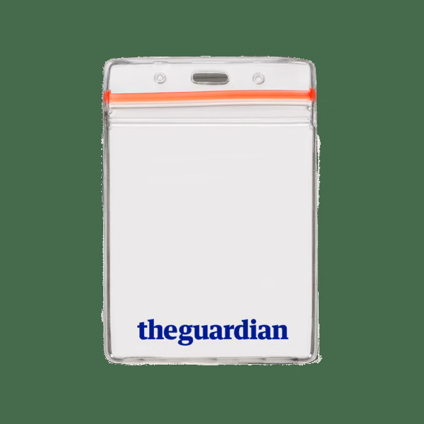 3 5/8" x 4 5/18" Printed Vertical Vinyl Pouch with Zipper