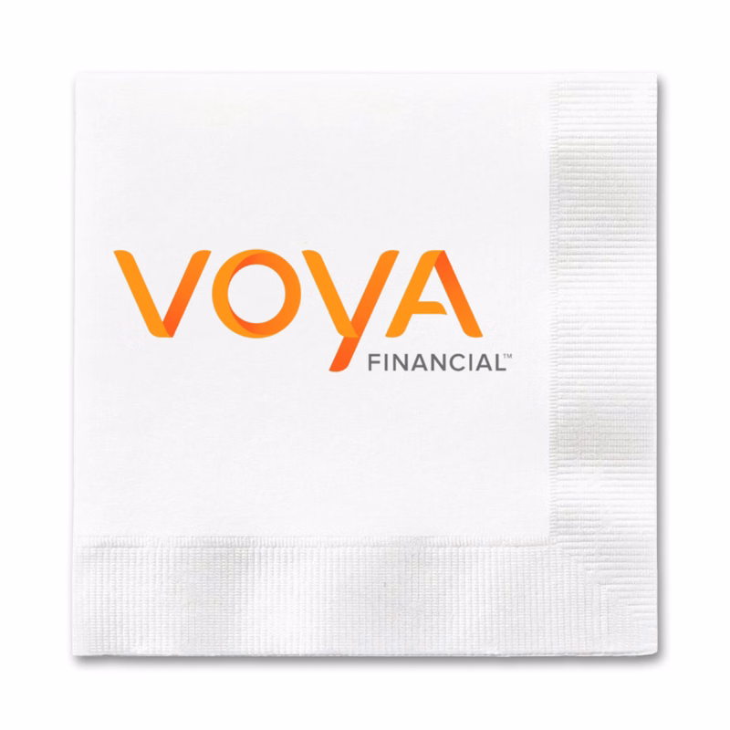1 Ply White Luncheon Napkin, Digital