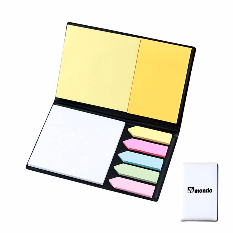 White Cover Combination Sticky Notes Book