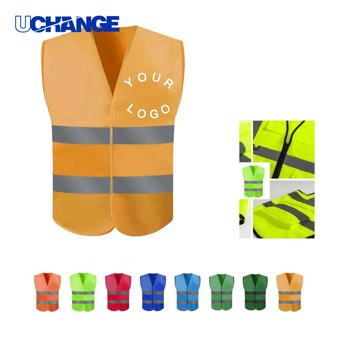 Reflective Safety Vest for Construction Work 1