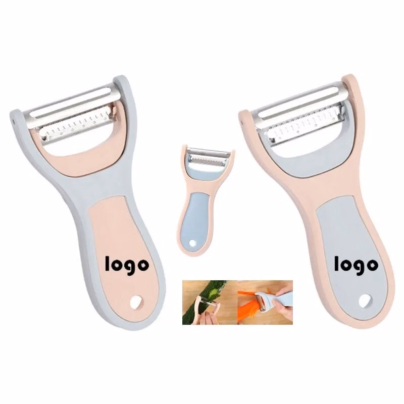 Stainless Steel 2-in-1 Fruit Peeler