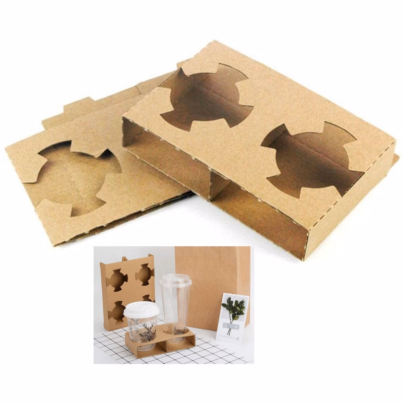 Kraft Paper Drink Carrier