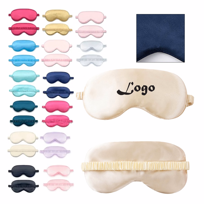 Imitation Silk Elastic Strap Eye Mask
