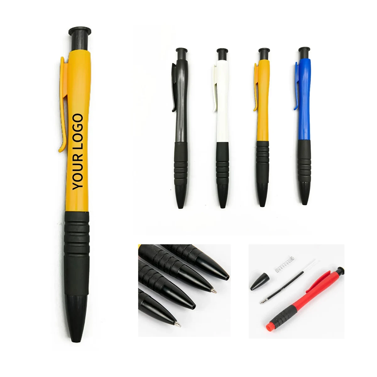 Ball Pen With Grip 5.5inch 1