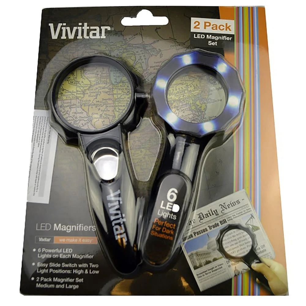 LED Magnifying Glasses - 2 Pack 1