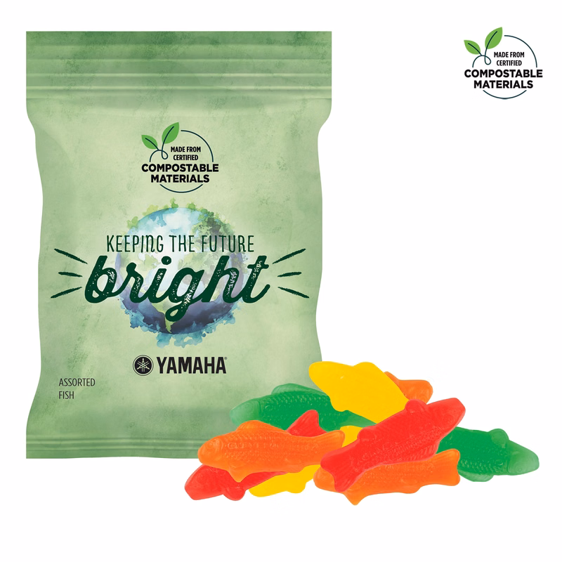 2oz. ECO-Digibag, Compostable & Full Color, Gummy Bears