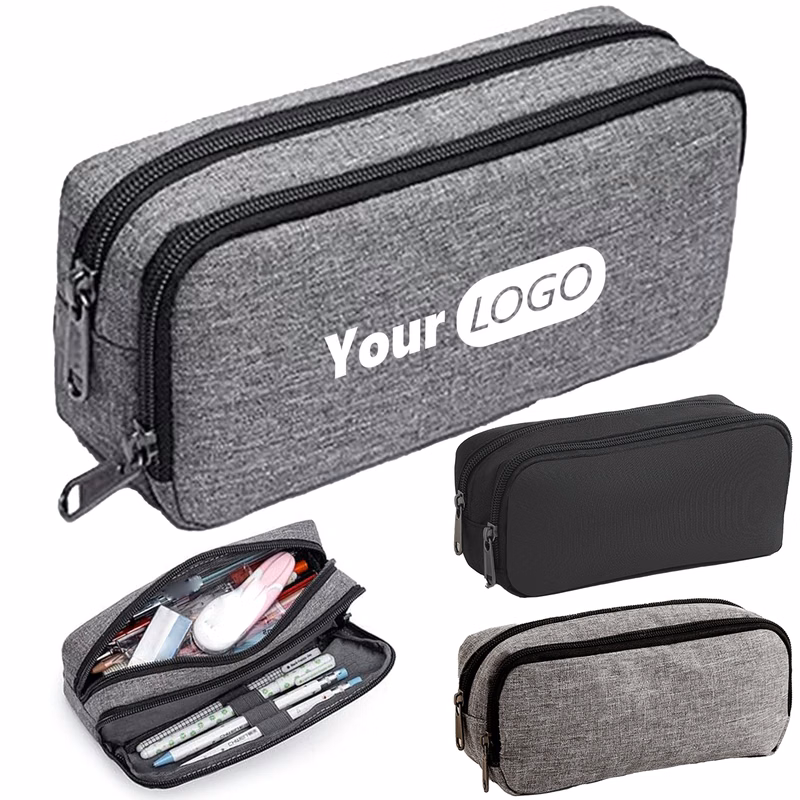 Oxford Large Capacity Portable Pencil Case