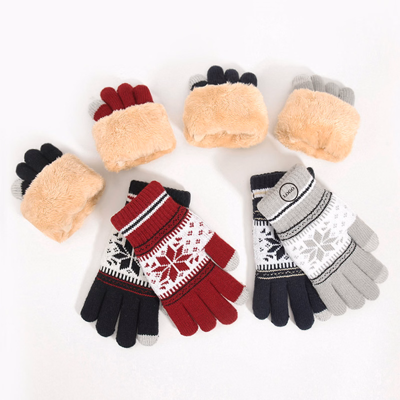 Winter Touch Screen Gloves Snow Knit Christmas Gifts