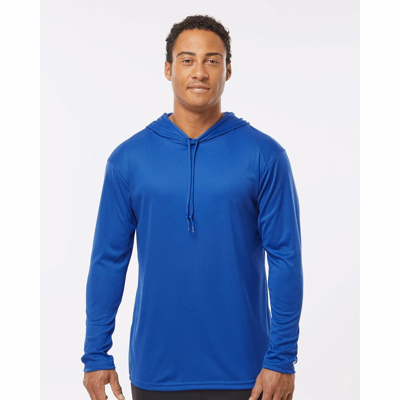 Unisex B-Core Hooded Long Sleeve T-Shirt - 4105