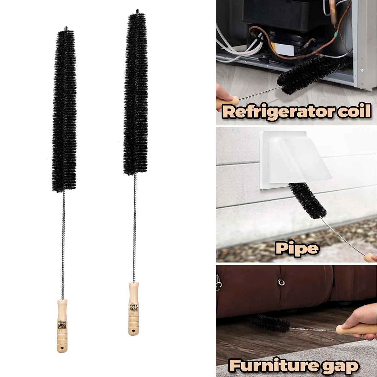 2 Pack Dryer Vent Cleaner Kit 1