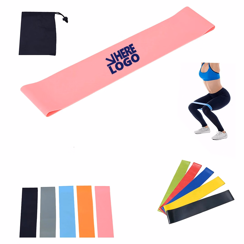 Moq 50 Pcs Elastic Workout Bands Made from Natural Latex