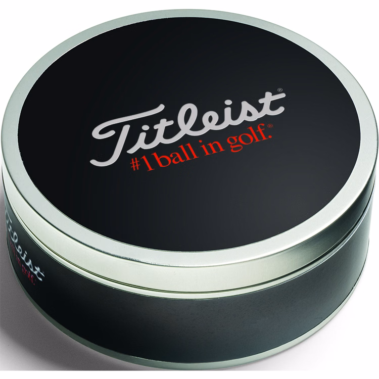 Titleist 3-Ball-Tin with Stock Lid