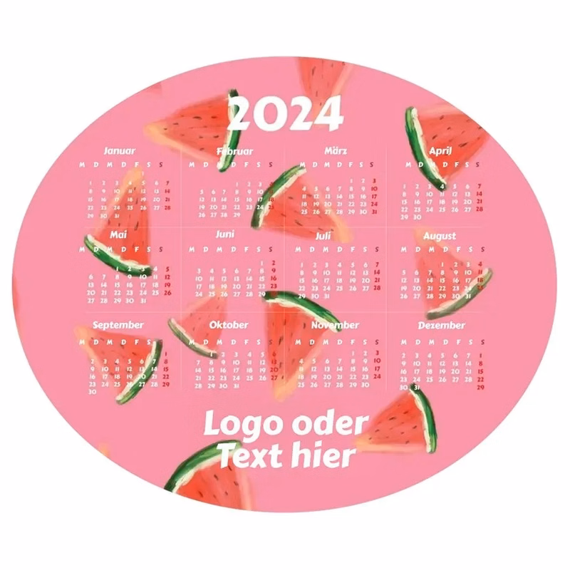 Custom Watermelon Mouse Pad