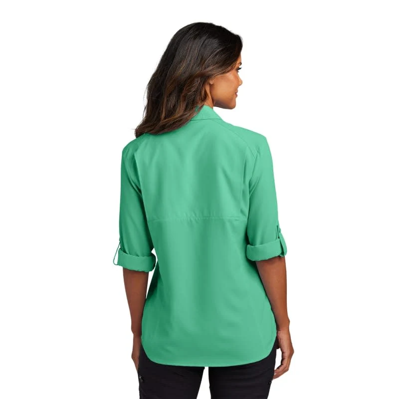 Port Authority Ladies Long Sleeve UV Daybreak Shirt 1