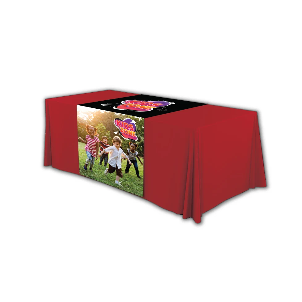 8' Table Cover and 30"x60" Table Runner Set 1