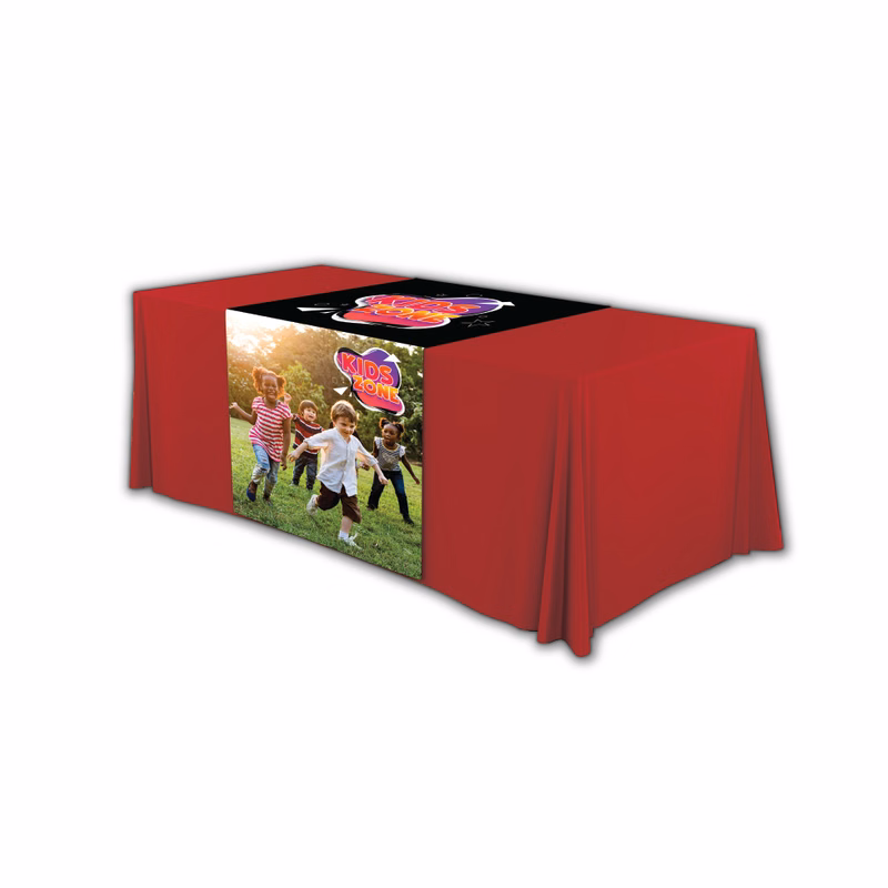 8' Table Cover and 30"x60" Table Runner Set