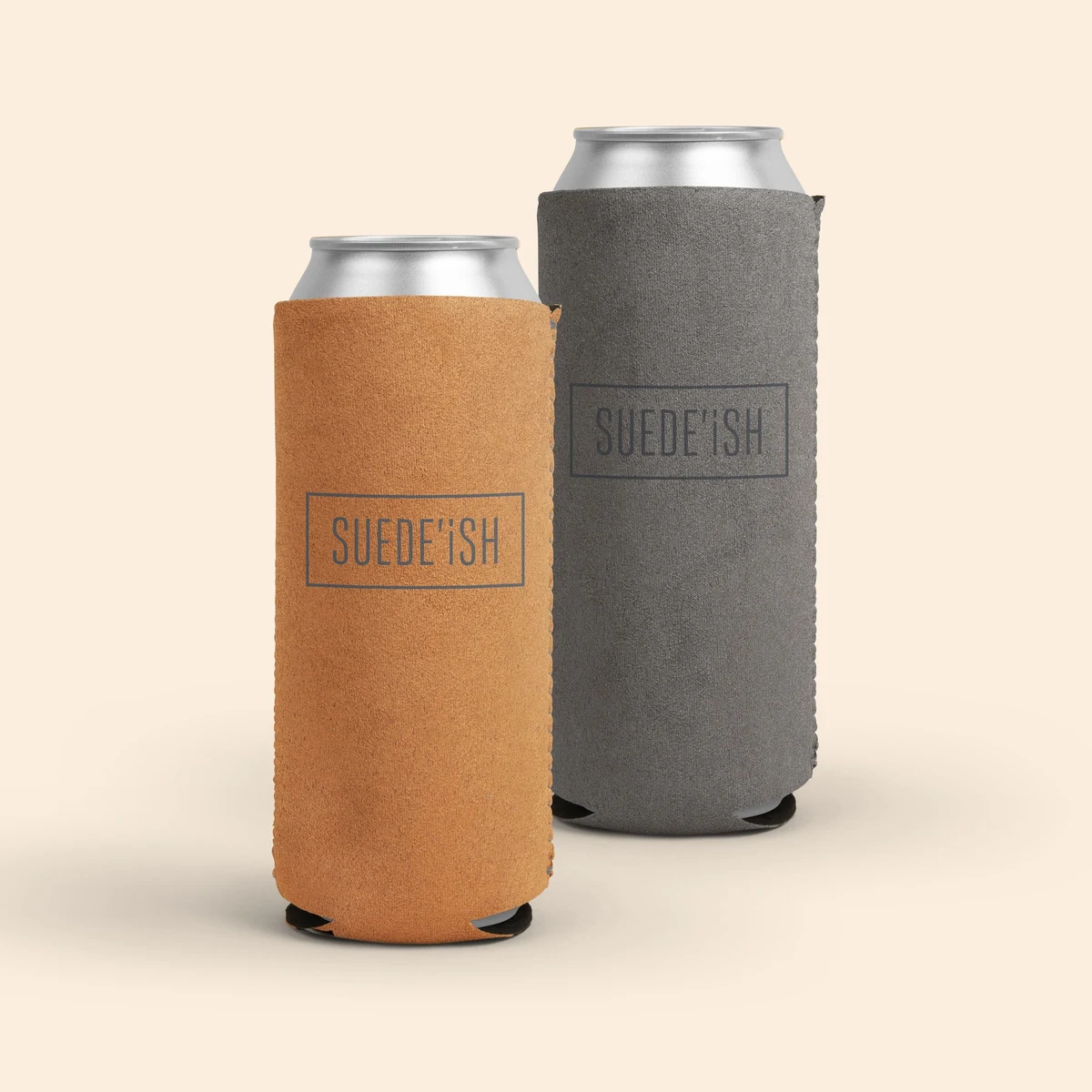 24 Oz. Kolder Kaddy - Suede'ish Neoprene, custom koozie with logo imprint 1