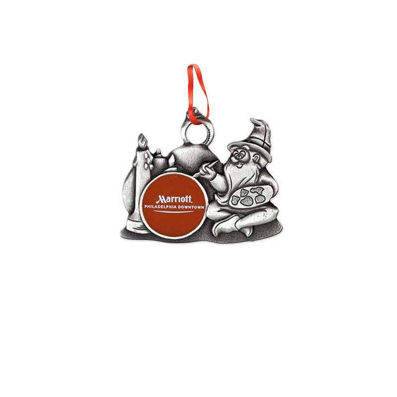 3D Ornament (1.875"x 1.5" Elf Decorating)