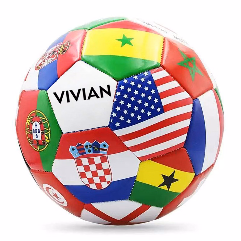 PVC National Flag Soccer Ball