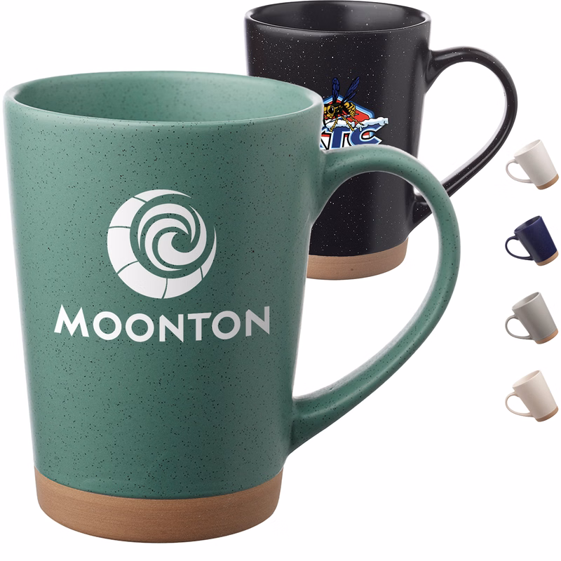 16 oz. Coffee Mugs W/ Speckle Accents