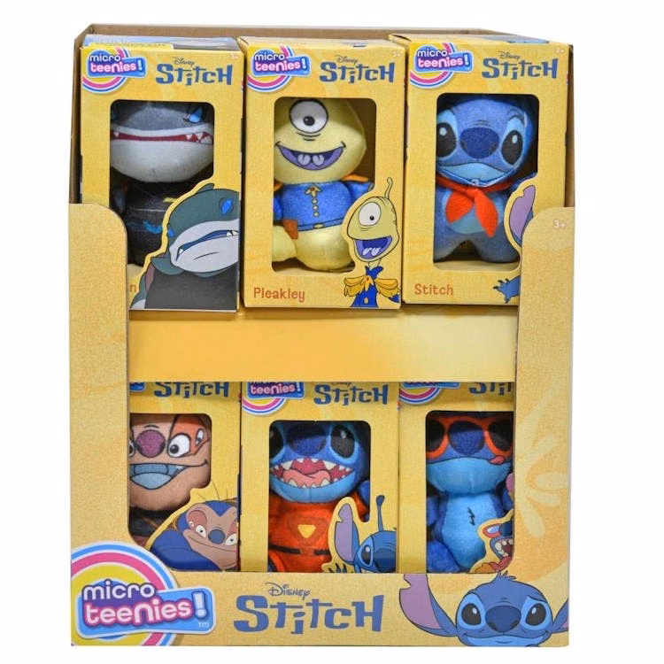 Stitch & Friends Micro Teenies Plush Assorted
