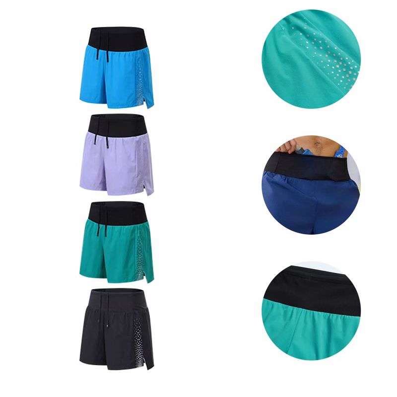 Sweat-Wicking Marathon Shorts With Logo For Marathon